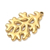Ocean Theme 304 Stainless Steel Pendants STAS-D224-06G-04-2