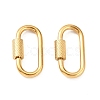 304 Stainless Steel Locking Carabiner STAS-C092-04D-G-1