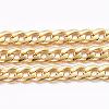 Ion Plating(IP) 304 Stainless Steel Curb Chains CHS-H016-01G-10M-1