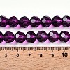 Baking Paint Transparent Glass Beads X1-DGLA-A035-T10mm-A09-5