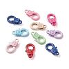 10Pcs Spray Painted Alloy Lobster Claw Clasps FIND-FS0001-70-4