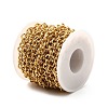Ion Plating(IP) 304 Stainless Steel Textured Cable Chains STAS-B040-02G-3