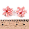 Glazed Porcelain Beads Strands PORC-N008-10H-4