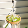 Natural Quartz Crystal Wind Chime HJEW-D302-09-3