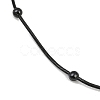 Ion Plating(IP) 304 Stainless Steel Round Snake Chain Necklaces STAS-G244-88B-B-2