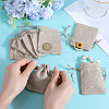 24Pcs Burlap Packing Pouches Drawstring Bags ABAG-BBC0001-07A-3