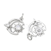 SHEGRACE Valentine's Day Brass Clear Cubic Zirconia Pendants XGRQ3K225-536P-2