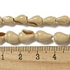 Spray Painted Natural Spiral Shell Beads Strands X1-BSHE-G039-08D-3