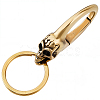 Skull Brass Lobster Claw Clasps KK-WH20002-20A-1