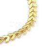Brass Cobs Chain Bracelets BJEW-JB05409-01-2