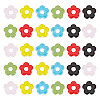 20Pcs Handmade Lampwork European Beads LAMP-GO0001-09-1