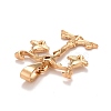 Ion Plating(IP) 304 Stainless Steel Pendants X-STAS-D165-14G-09-3