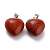 Natural Red Jasper Pendants G-I311-A25-2
