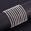 Brass Rhinestone Strass Chains CHC-T001-SS16-01S-2