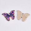 Printed Alloy Pendants PALLOY-R111-01C-2