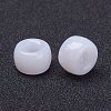 Opaque Acrylic European Beads X-PL338-1-3
