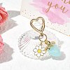 Acrylic Strawberry Pendant Decoration HJEW-SW00120-05-5