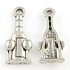 Tibetan Style Bottle Alloy Pendants TIBEP-Q054-31AS-RS-1