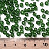 6/0 Frosted Round Glass Seed Beads X-SEED-A008-4mm-M7-3