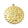Ion Plating(IP) 304 Stainless Steel Pendants STAS-B058-26G-07-1
