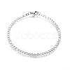 Tarnish Resistant 304 Stainless Steel Figaro Chain Bracelets BJEW-E369-04P-1