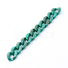 Handmade Acrylic Curb Chains X-AJEW-JB00679-01-2