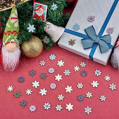 60Pcs 12 Style Alloy Pendants FIND-SZ0005-80-1