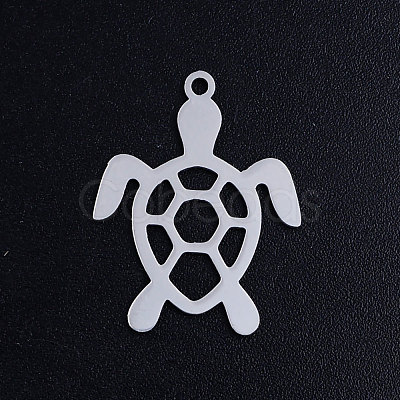 Tarnish Resistant 201 Stainless Steel Pendants STAS-S105-JN374-1-1