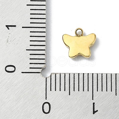 304 Stainless Steel Black Enamel Charms STAS-L022-439G-01-1