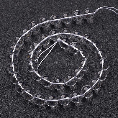 Synthetic Quartz Crystal Beads Strands X-GSR14mmA039-1-1