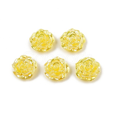 Opaque ABS Plastic Beads KY-G019-02J-1
