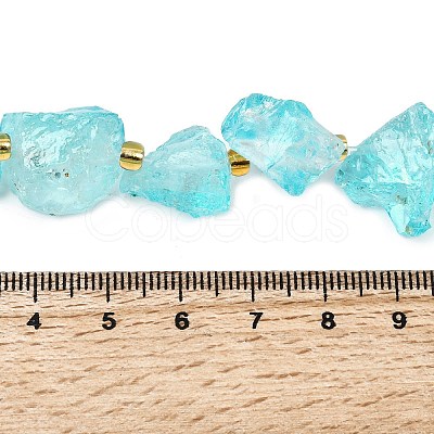 Raw Rough Natural Quartz Crystal Beads Strands G-Z131-J01-05-1