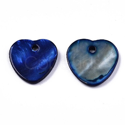 Natural Freshwater Shell Charms X-SHEL-R113-17-1