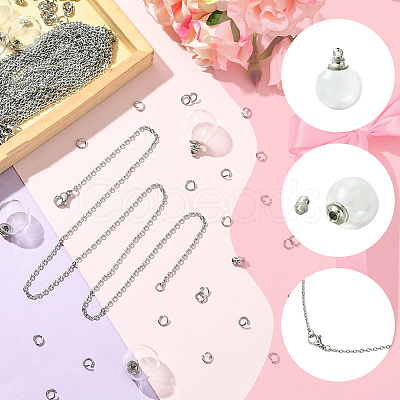 DIY Necklace Making Kits DIY-SC0030-96A-1