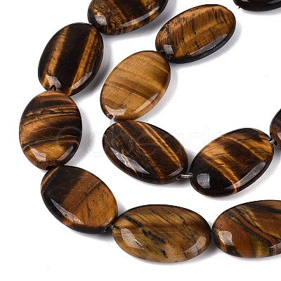 Natural Tiger Eye Beads Strands G-Q606-109-1
