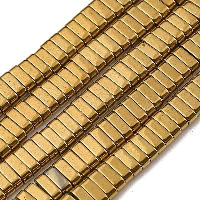 Electroplated Non-magnetic Synthetic Hematite Beads Strands G-C106-B02-12A-1