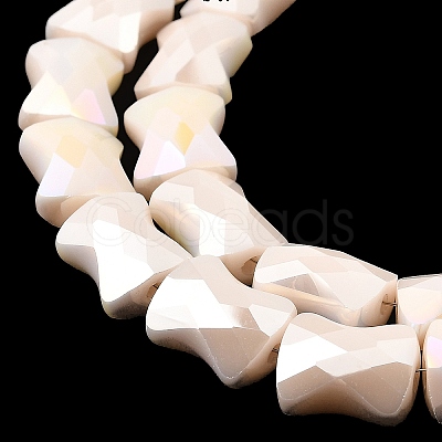 AB Color Plate Glass Beads Strands EGLA-P051-06A-B03-1