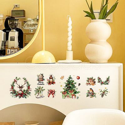 3 Sheets 3 Styles PVC Waterproof Decorative Stickers DIY-WH0404-158-1