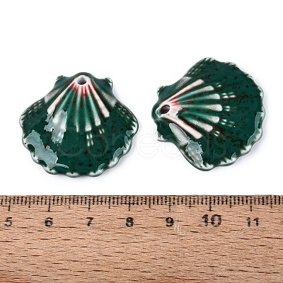 Vintage Handmade Porcelain Pendants PORC-N013-21-06-1