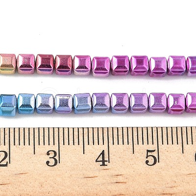 Electroplated Synthetic Non-magnetic Hematite Beads Strands G-A263-H01-04-1