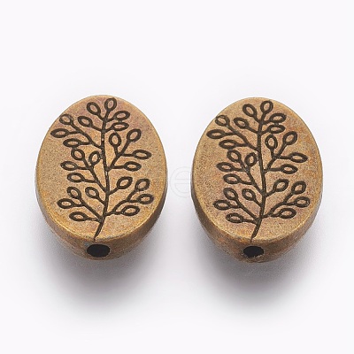 Tibetan Style Alloy Beads X-MLFH10181Y-NF-1