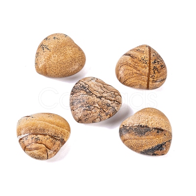 Natural Picture Jasper Healing Stones G-G020-01Z-1