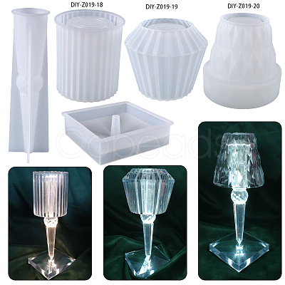 DIY Table Lamp Silicone Molds DIY-Z019-19-1