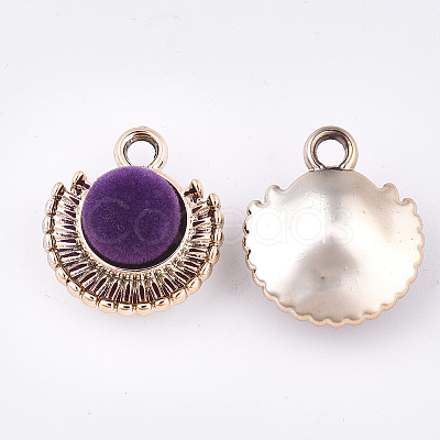 UV Plating Acrylic Pendants X-FIND-T046-46LG-1
