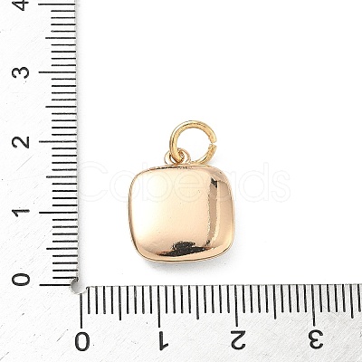 Printed 304 Stainless Steel Pendants X-STAS-A131-10C-G-1