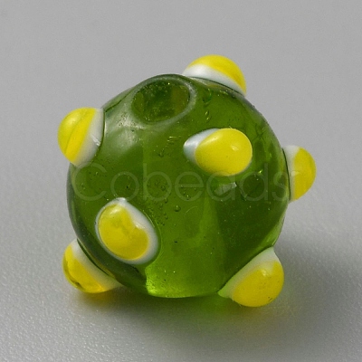 Transparent Glass Beads GLAA-WH0038-26F-1