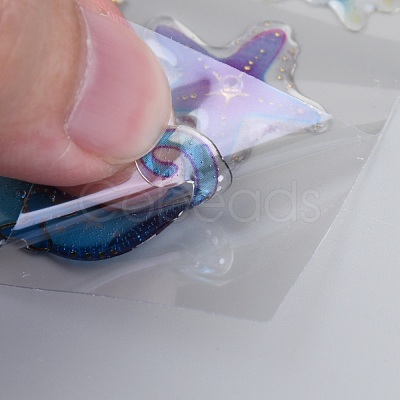 Epoxy Resin Sticker DIY-B009-06D-1