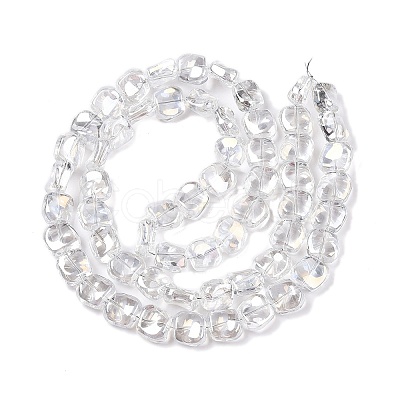 Electroplate Glass Beads Strands EGLA-N012-07A-1