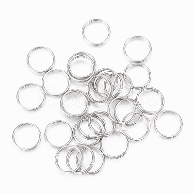 Tarnish Resistant 304 Stainless Steel Split Rings A-STAS-H413-04P-D-1