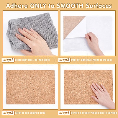 Cork Self-adhesive Wall Decorate DIY-BC0004-87-1